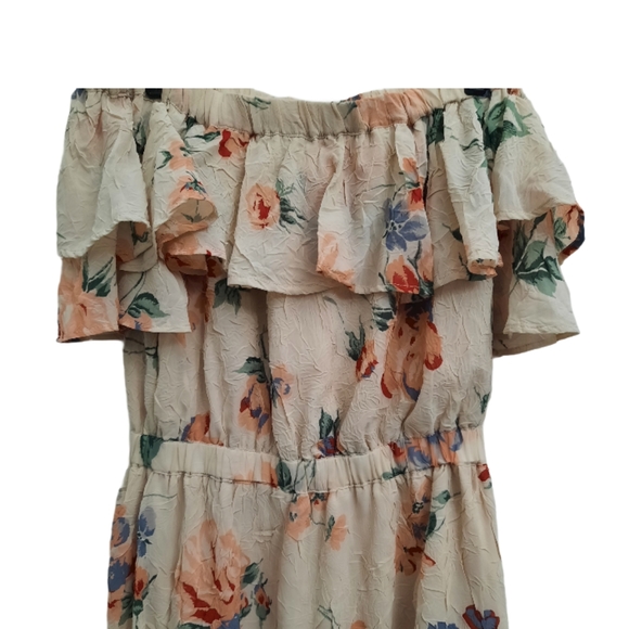 LUCKY BRAND Floral Off shoulder Dress - Picture 9 of 14